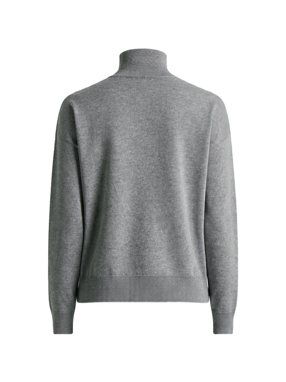  Peserico Argyle-pattern Roll-neck Sweater - Grey 