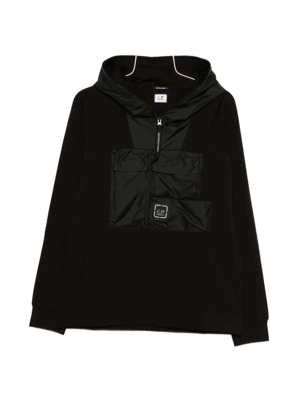 C.P. Company half-zip hoodie - Nero