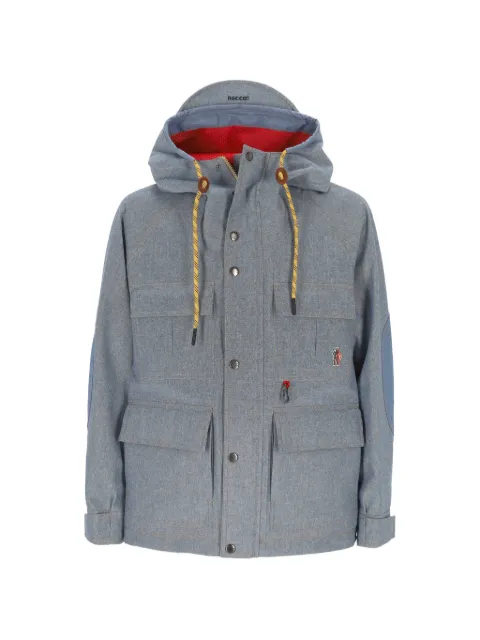 Moncler Grenoble hooded pocket jacket