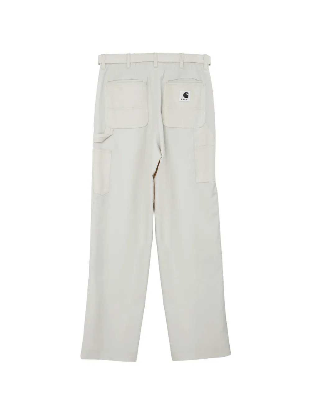 sacai x Carhartt WIP Duck broek Wit