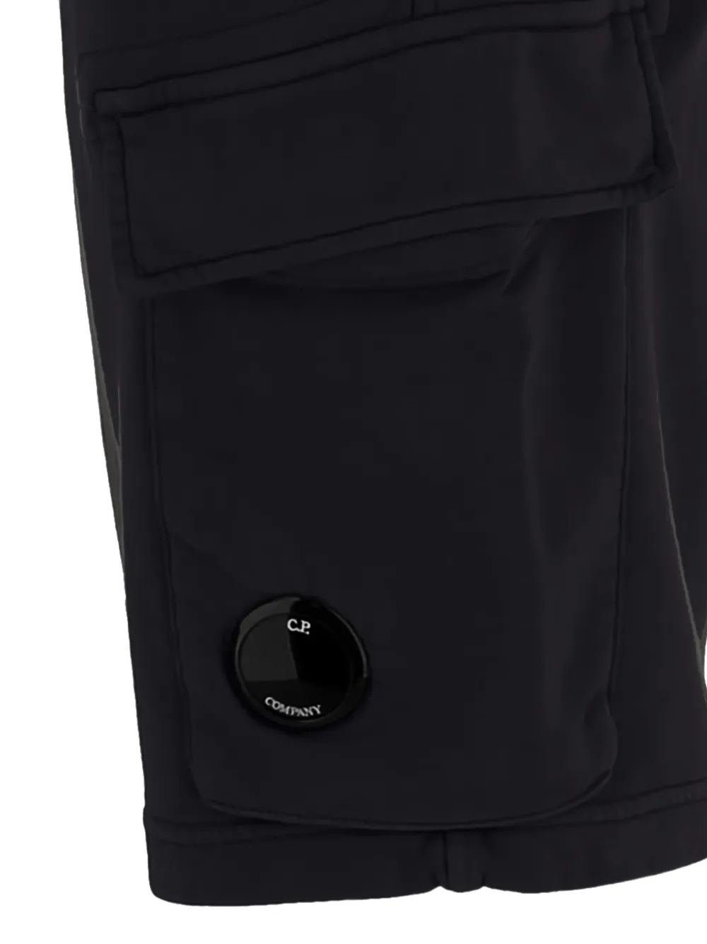 C.P. Company Shorts met trekkoord en zak Zwart
