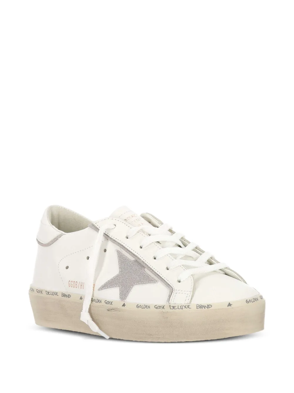 Golden Goose Star leren sneakers Wit