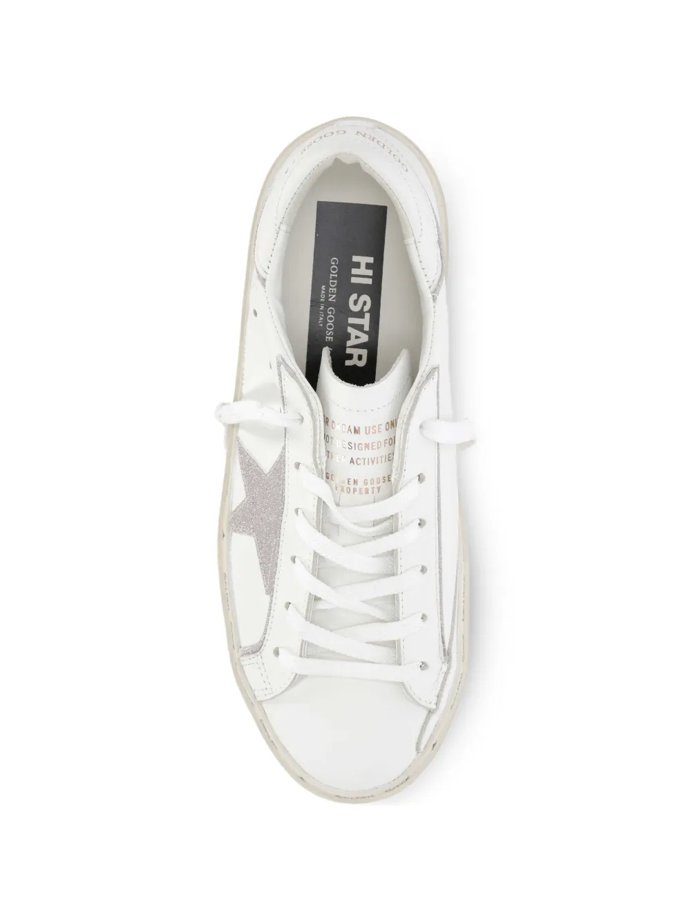 Golden Goose Star leren sneakers Wit