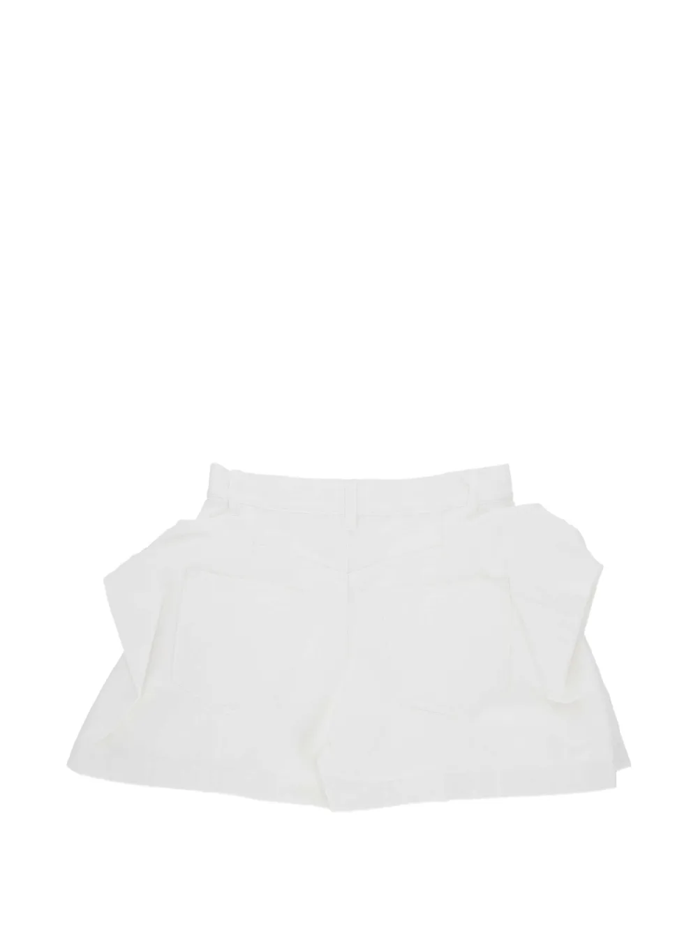 Sacai Button Shorts - White 