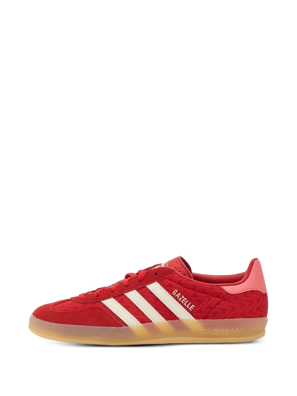 adidas Gazelle Indoor striped sneakers Rood
