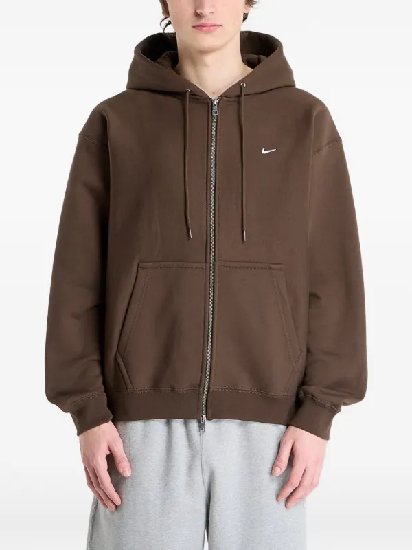 Nike ジップアップ パーカー | ブラウン | FARFETCH JP