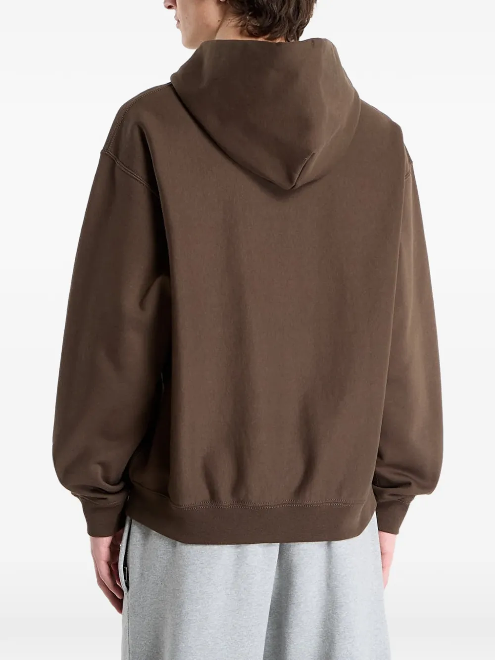 Nike Hoodie met rits Bruin