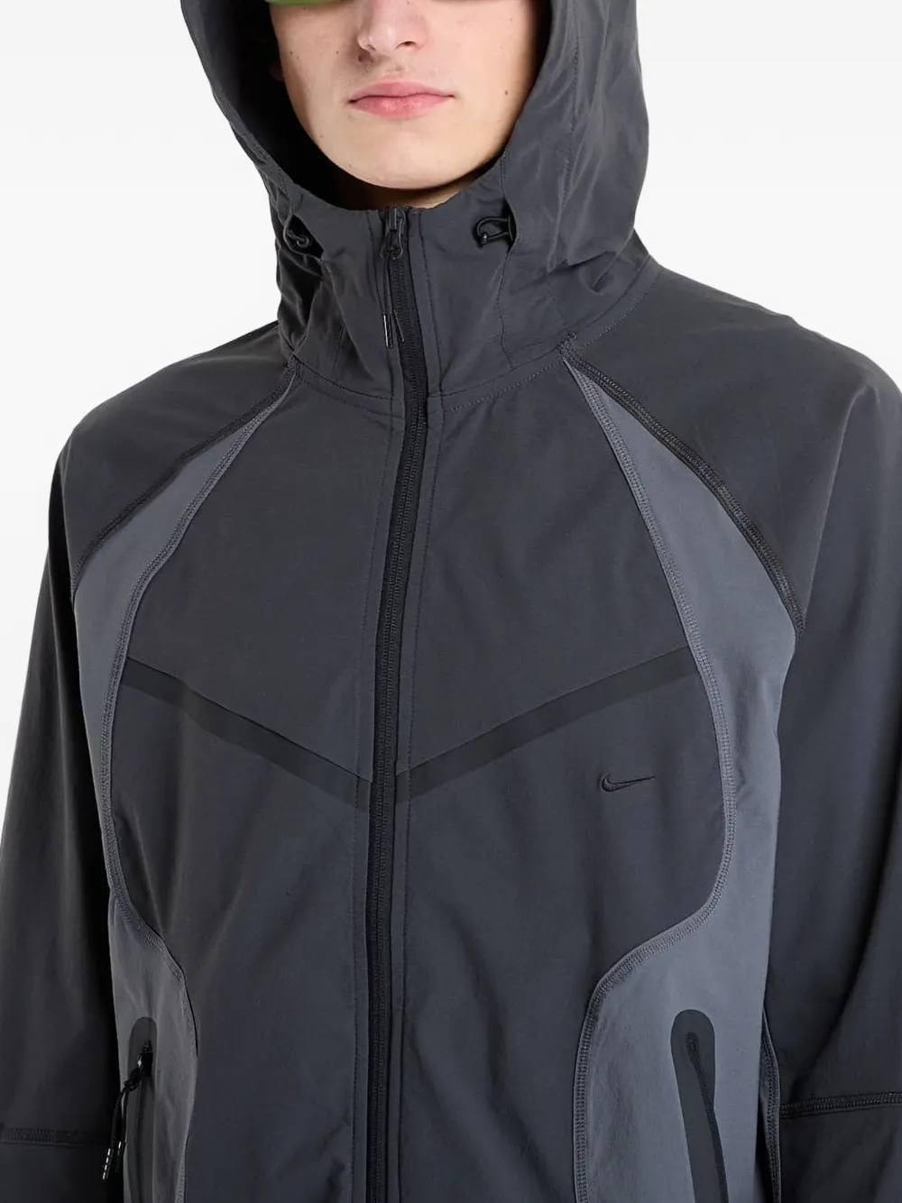 Nike Windjack met colourblocking Grijs