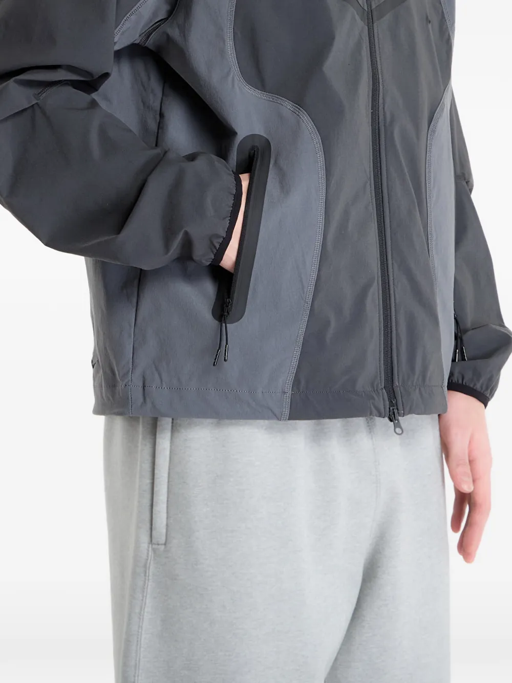 Nike Windjack met colourblocking Grijs