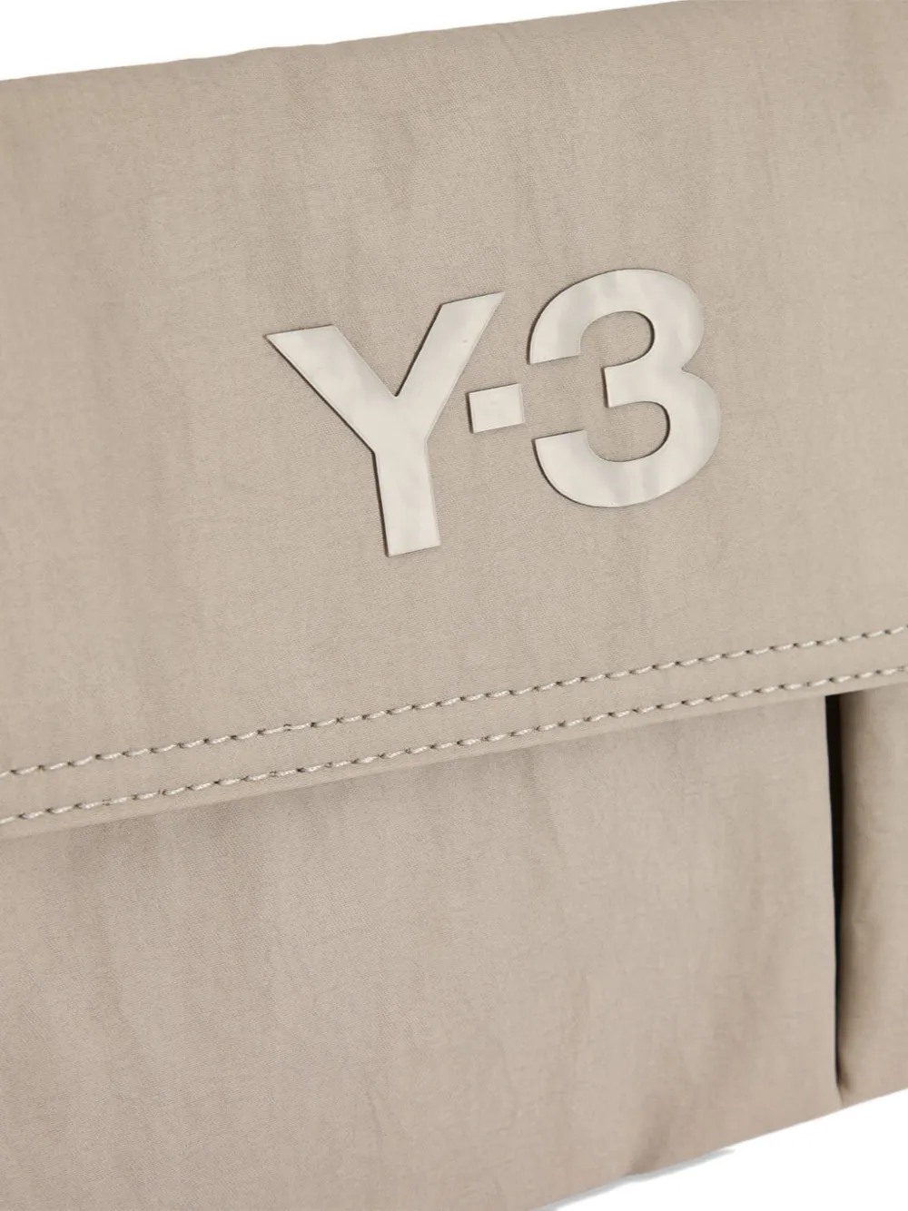 Y-3 Heuptas met logo Beige