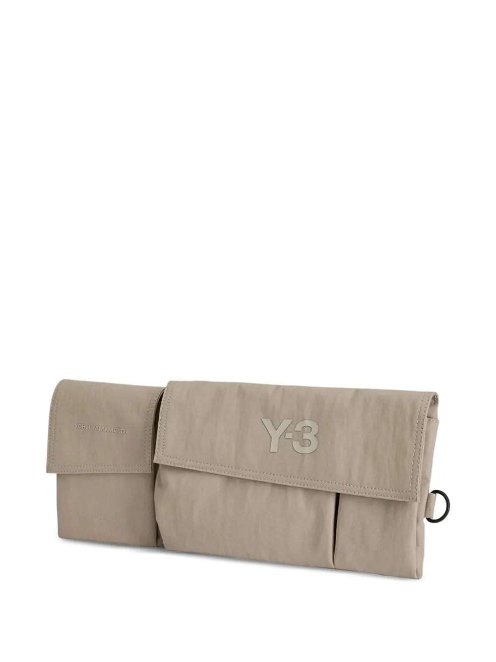 Y-3 logo-print belt bag - Toni neutri