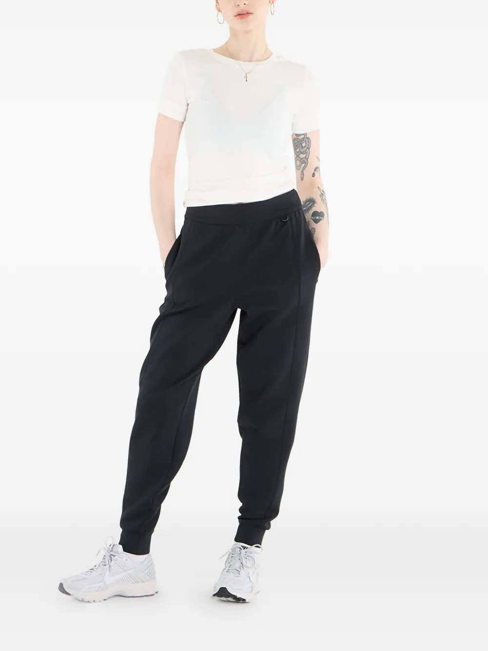Nike Broek met ringdetail Zwart