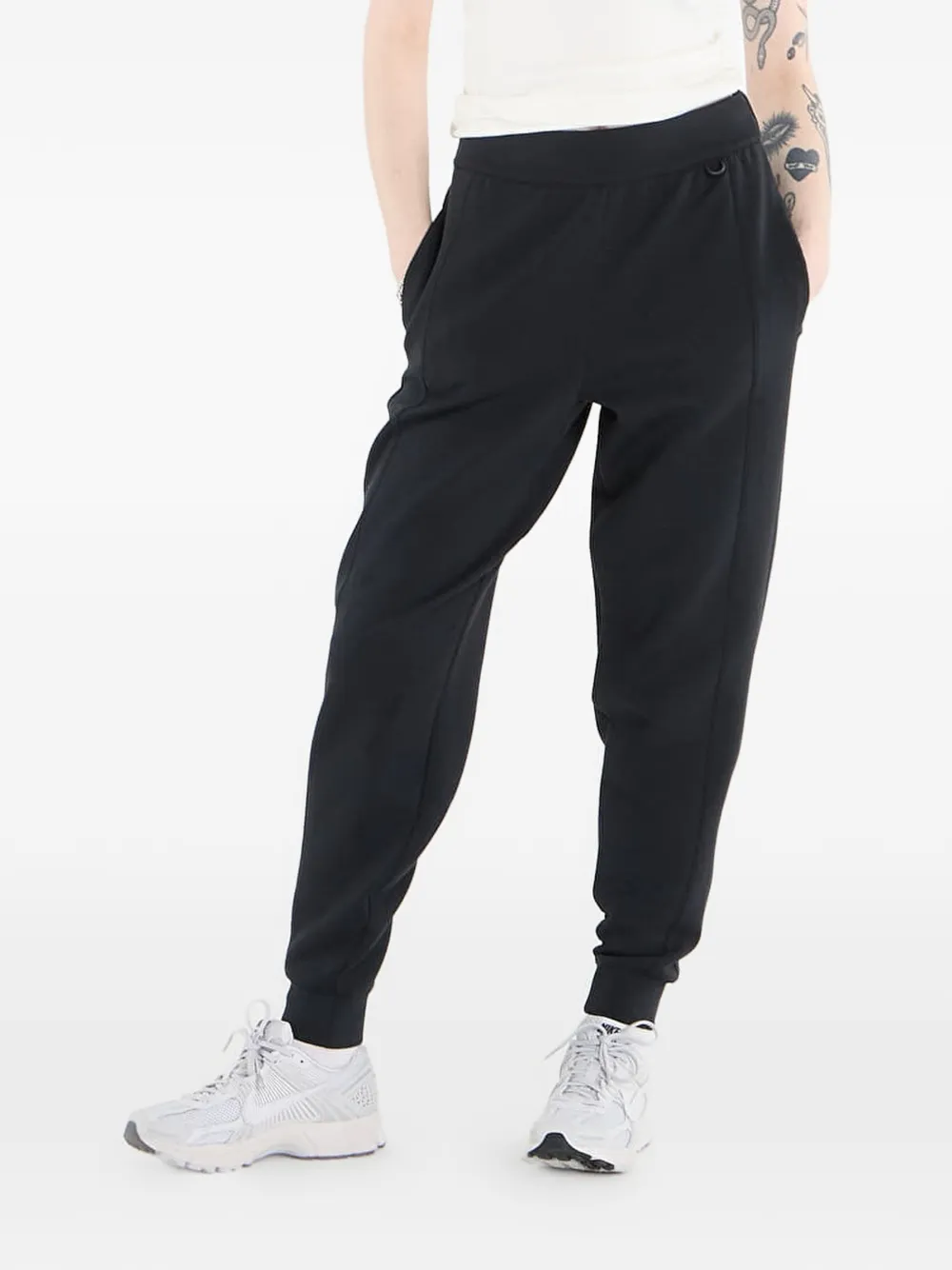 Nike ring-detail trousers - Nero