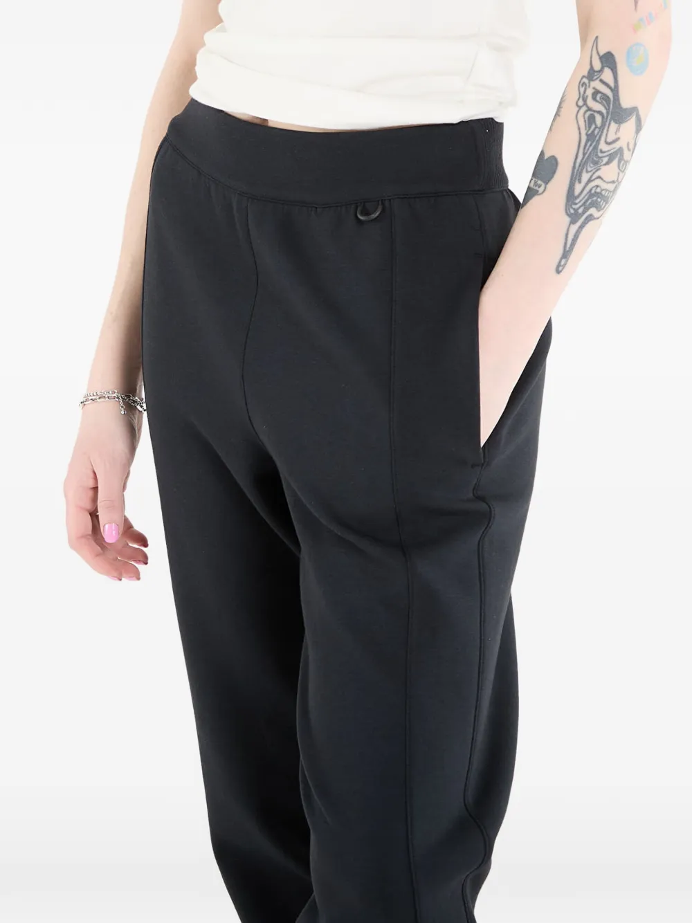 Nike Broek met ringdetail Zwart