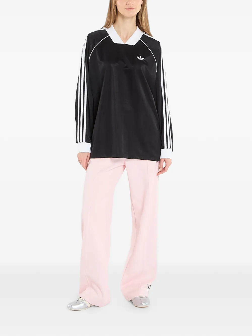 3-Stripes Long-Sleeved Top