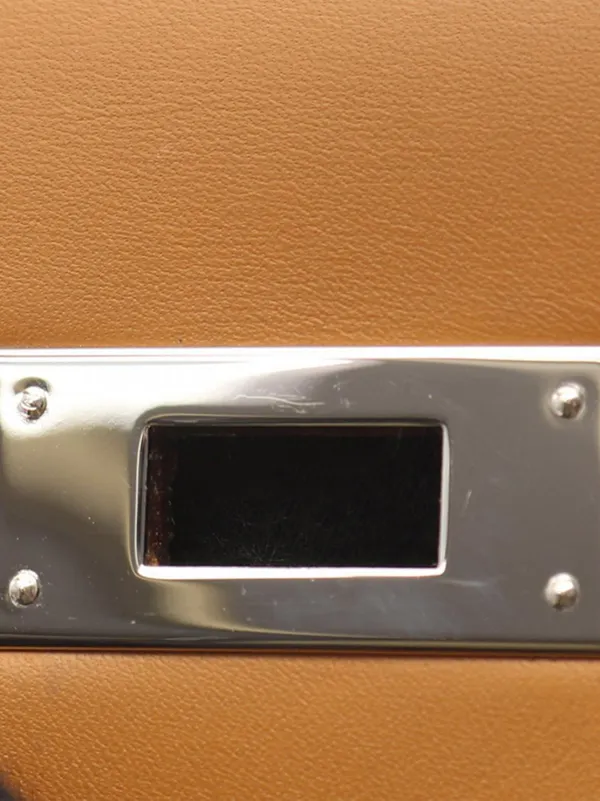 Hermès Pre-Owned 2005 HERMES Kelly 32 Chamonix Leather Leather