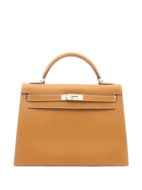 Hermès Pre-Owned bolsa de mano Kelly 32 Chamonix de piel 2005