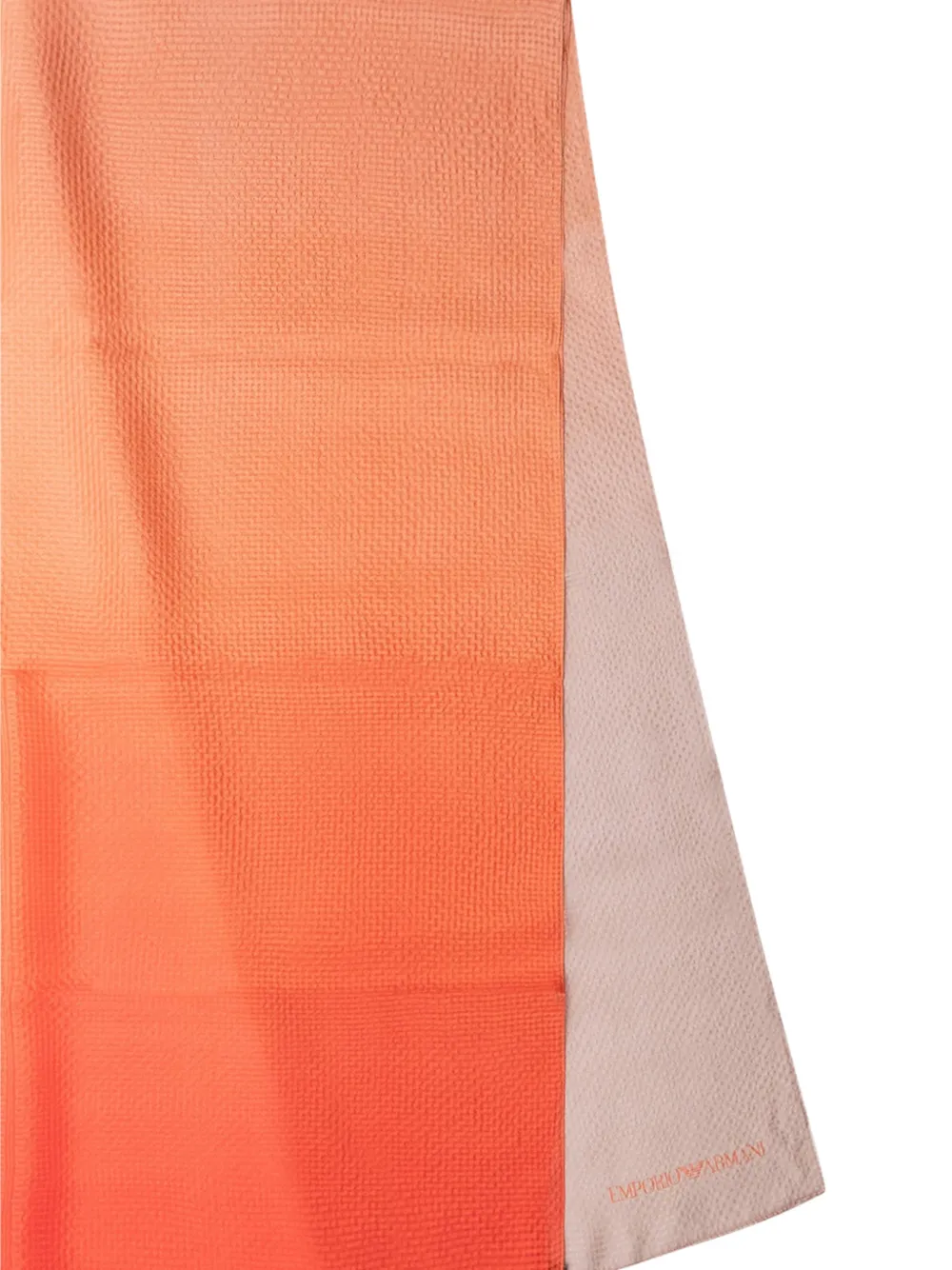 Emporio Armani Sjaal met logoprint Oranje