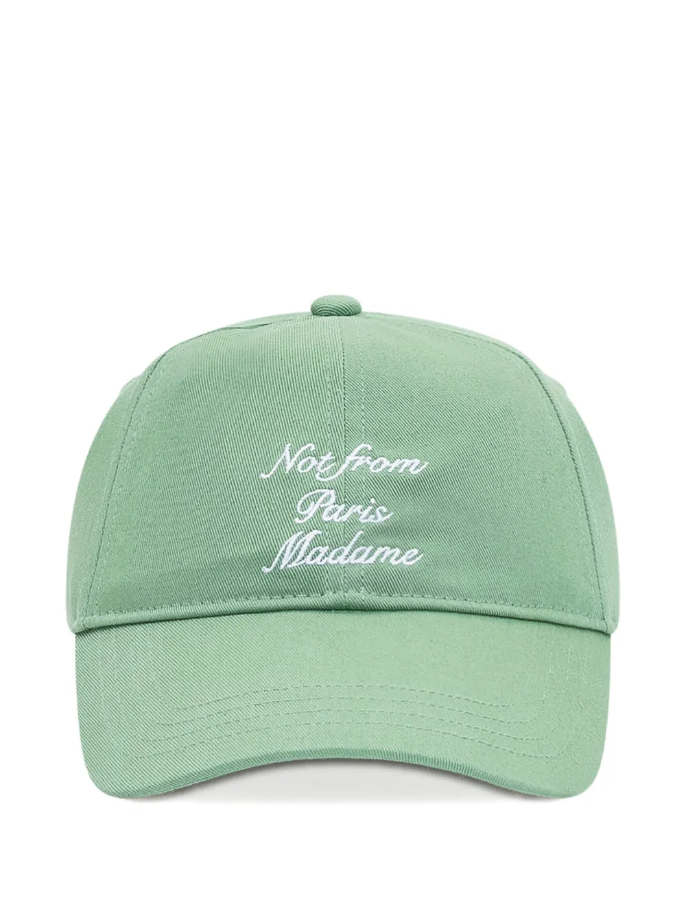 Drôle De Monsieur Casquette slogan baseball cap - Verde