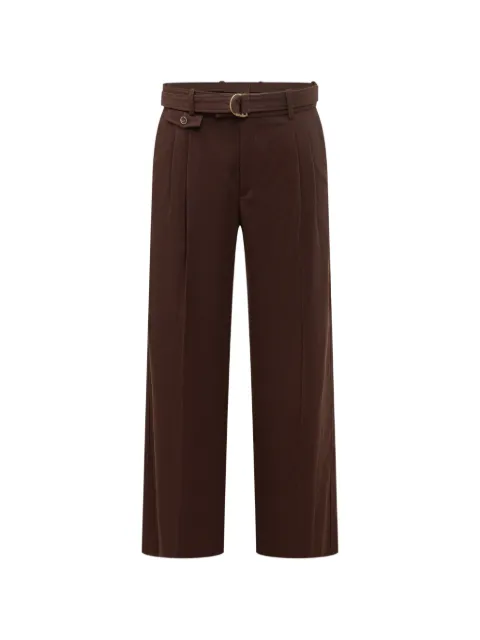 Drôle De Monsieur belted trousers