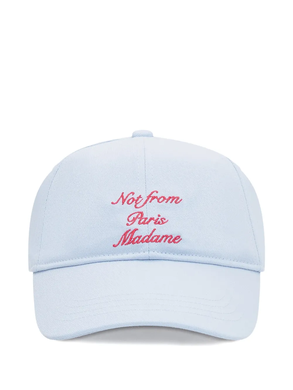 Drôle De Monsieur Casquette slogan baseball cap - Blu
