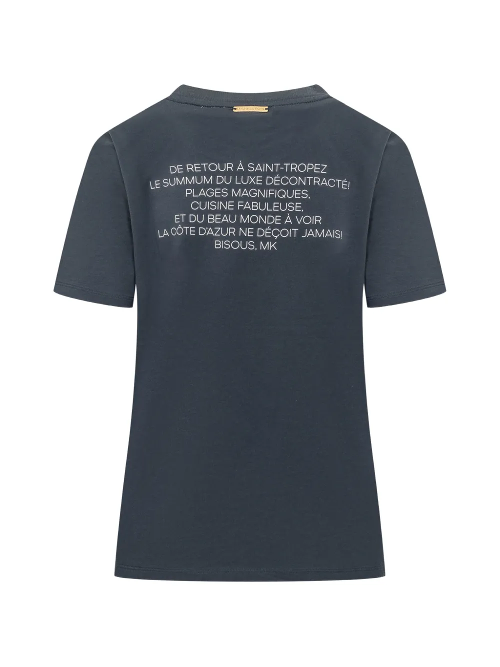 Michael Kors Grafisch T-shirt Blauw