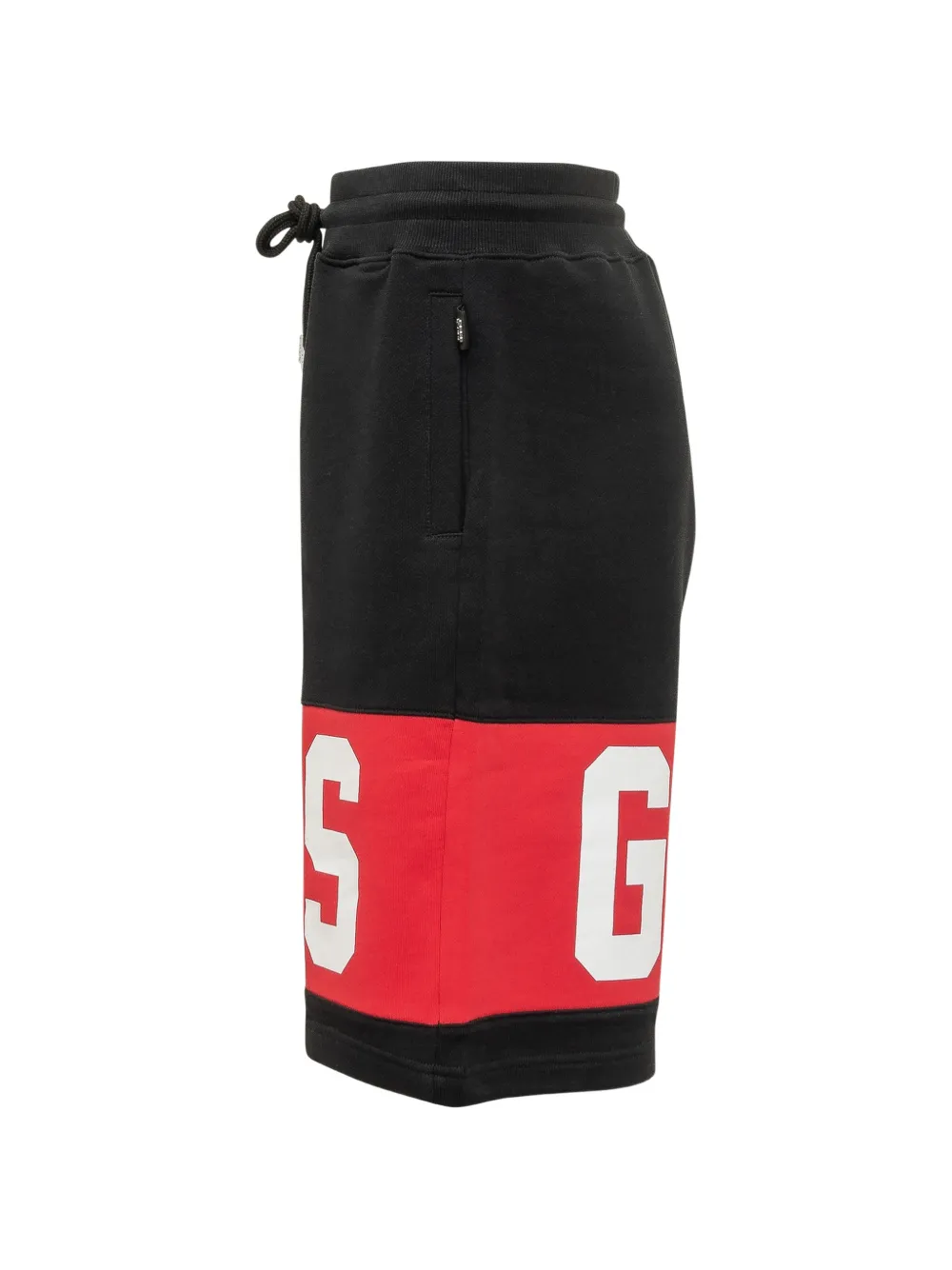 GCDS Joggingshorts met logo Zwart