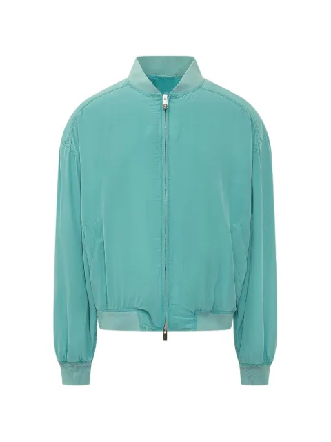 Versace zip-up bomber jacket