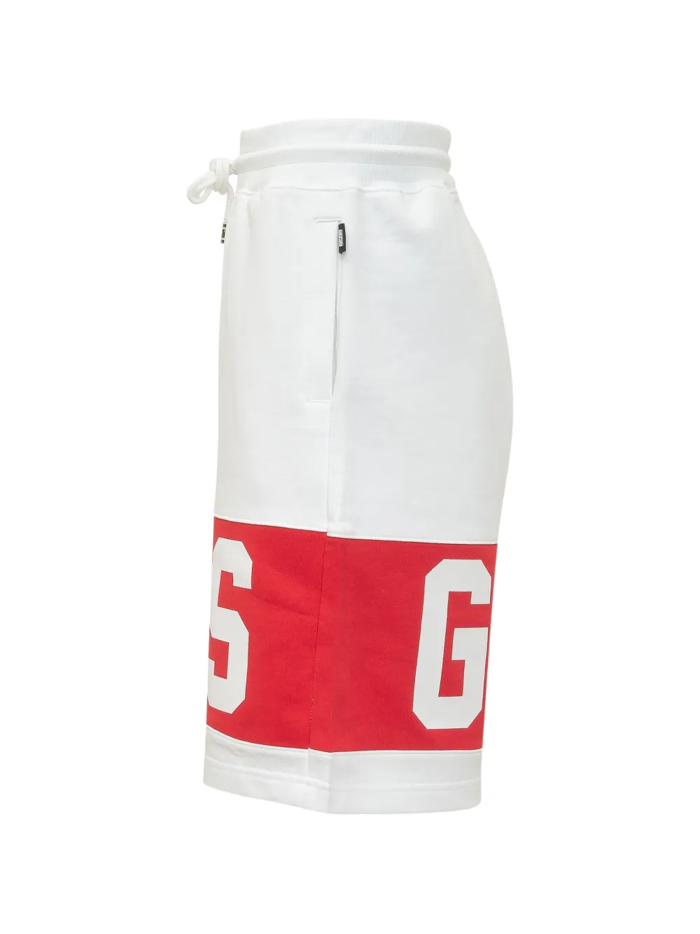 GCDS Shorts met logo Wit