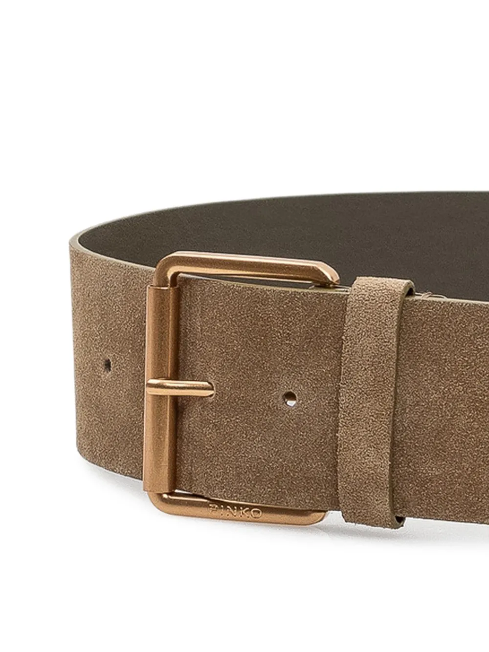  Pinko Buckle Belt - Neutrals 