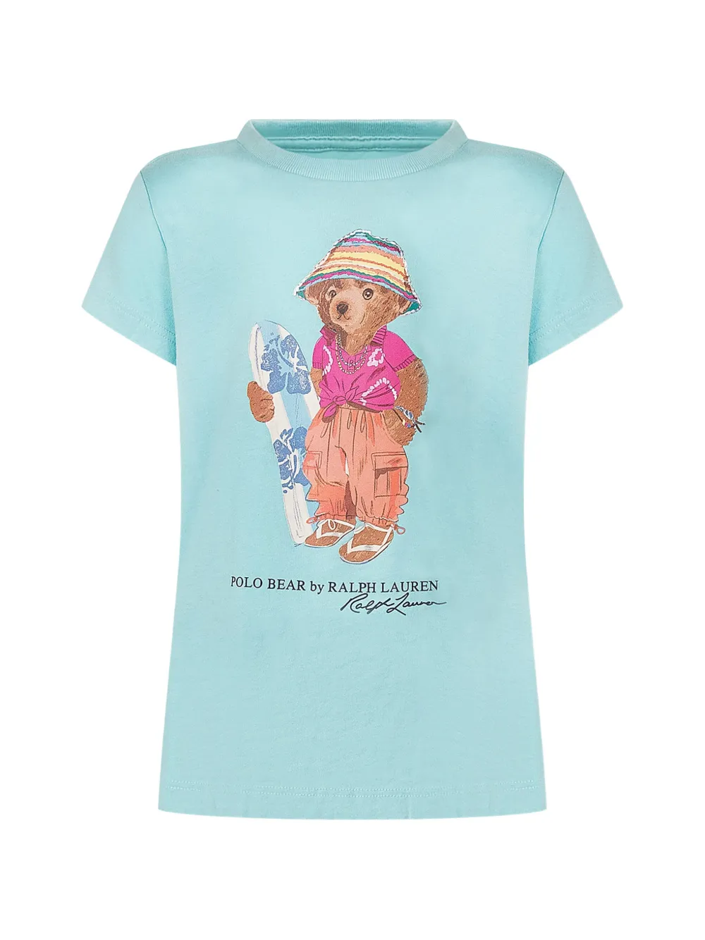 POLO RALPH LAUREN KIDS Polo Bear graphic-print T-shirt - Blu