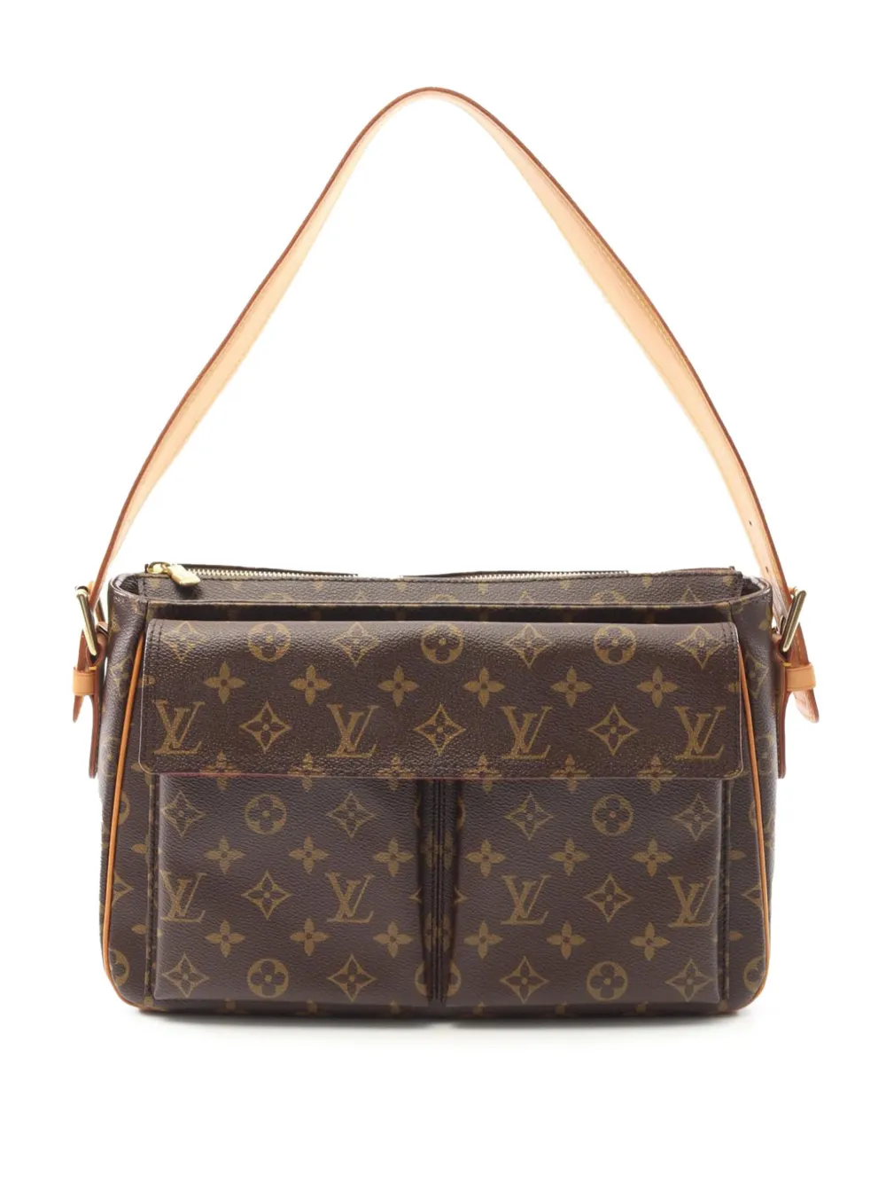 Louis Vuitton Pre-Owned Borsa a spalla Viva Cite GM con monogramma 2004 - Marrone