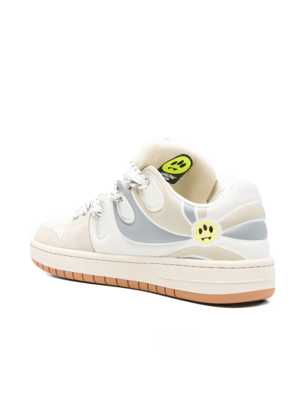 BARROW Skate sneakers verfraaid met logo Beige