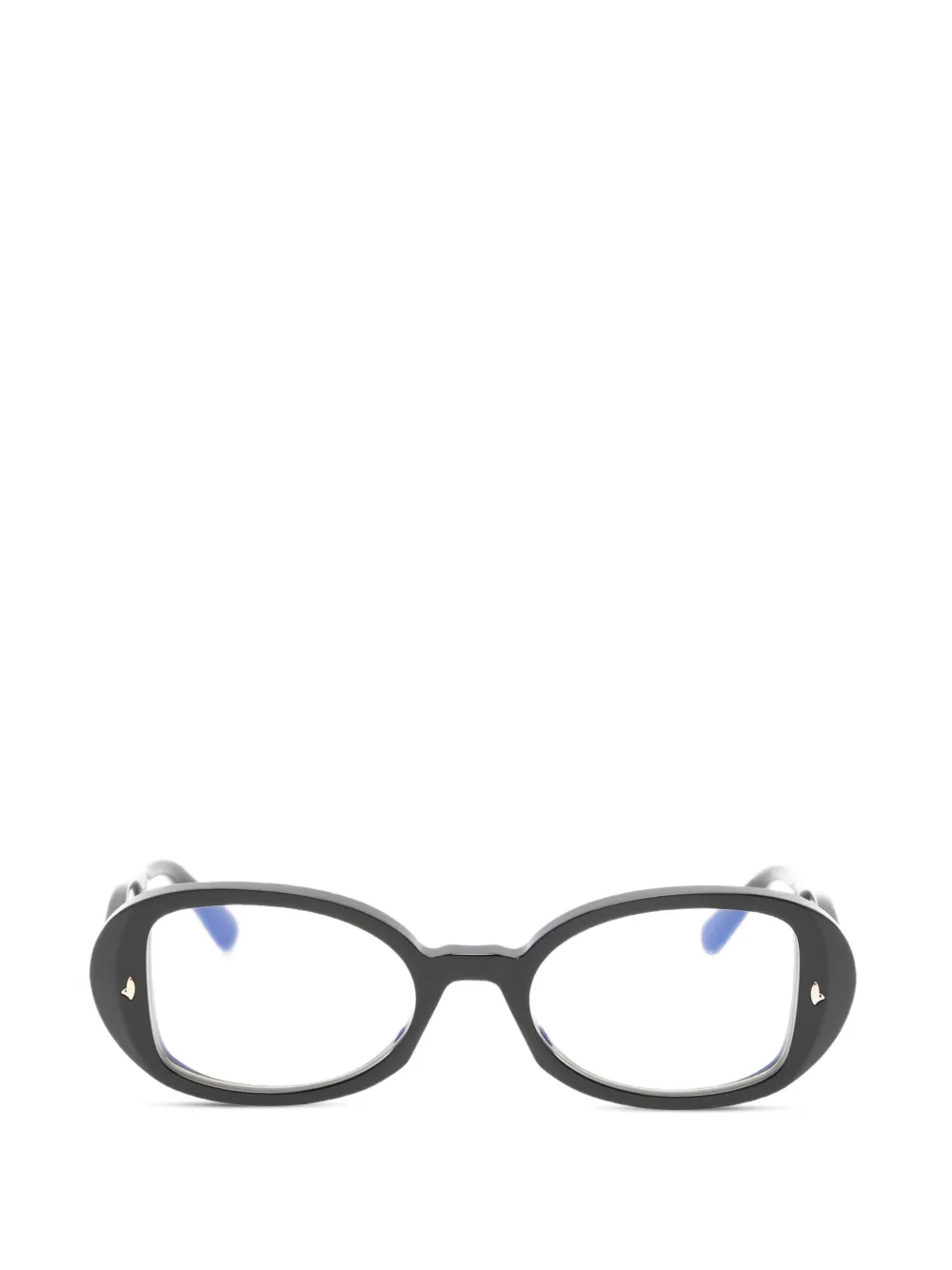 Sestini Eyewear Occhiali ovali Ventiquattro - Nero