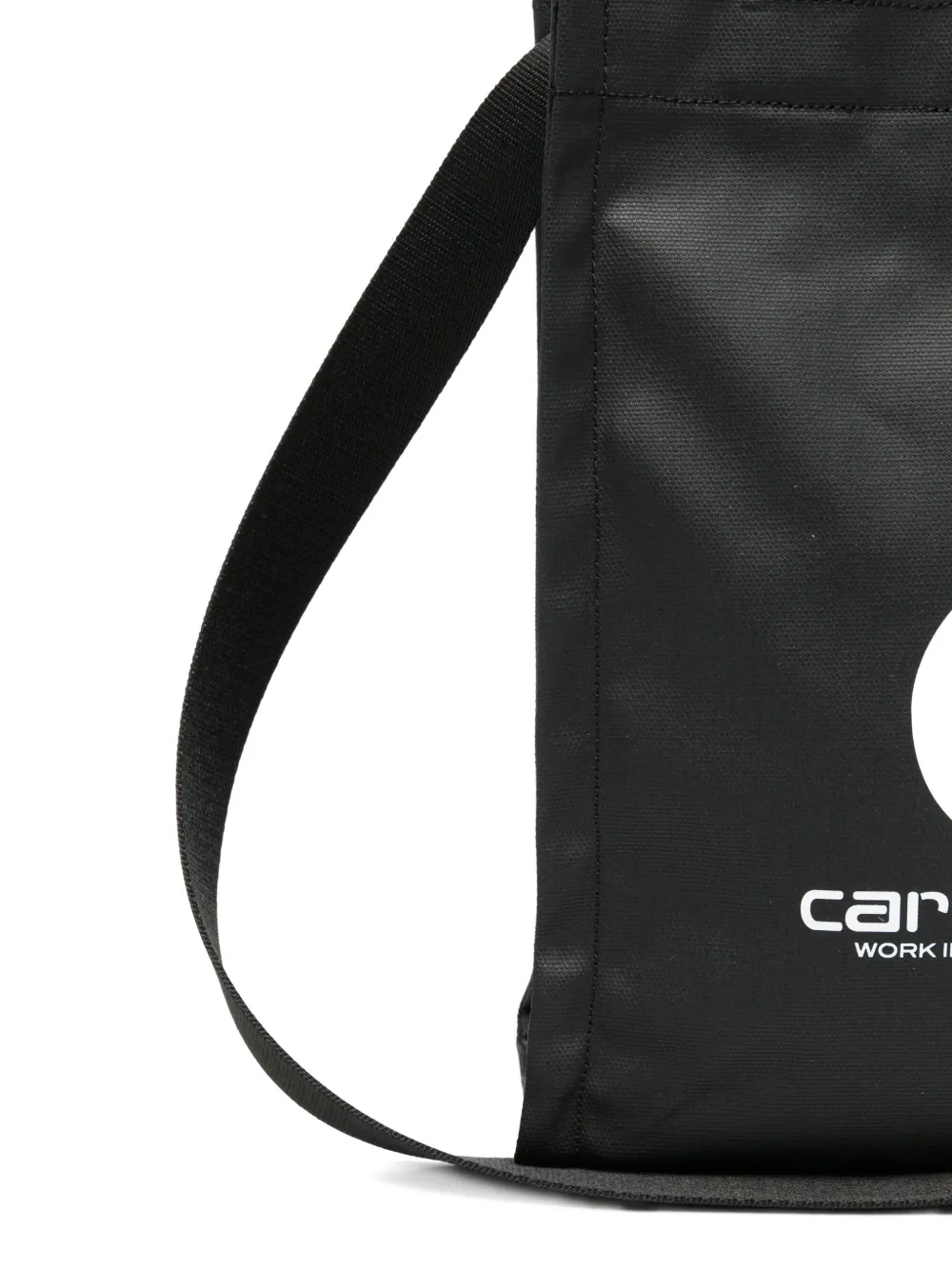 Carhartt WIP Shopper met logo Zwart