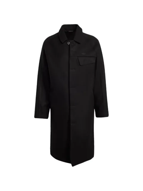 adidas buttoned coat