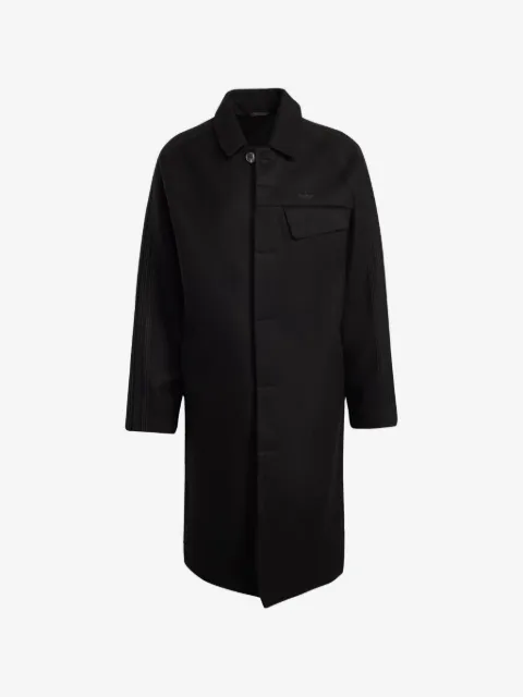 adidas buttoned coat