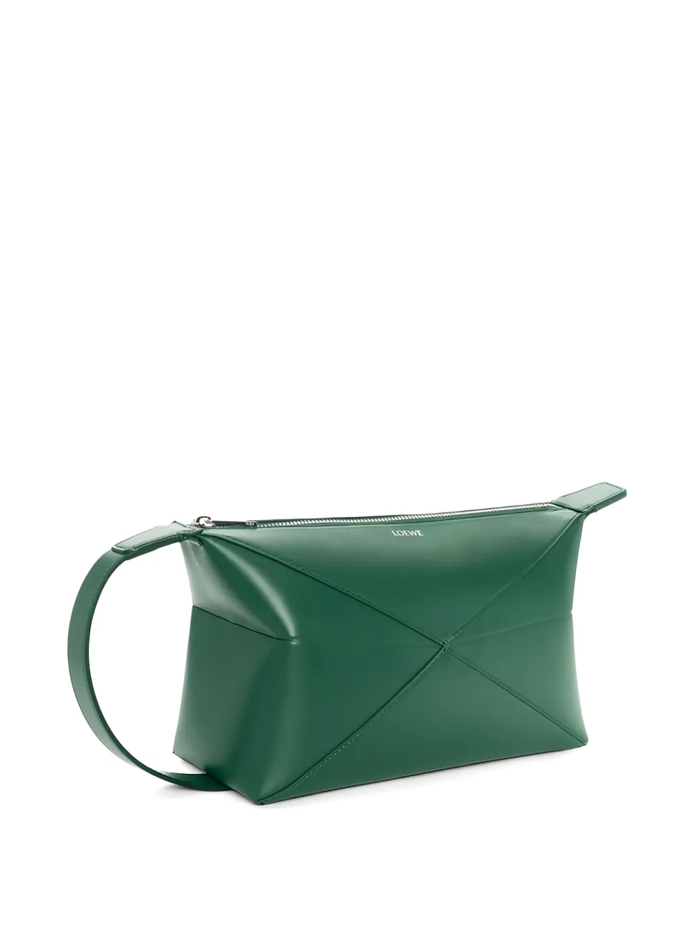  Loewe Logo-detail Shoulder Bag - Green 