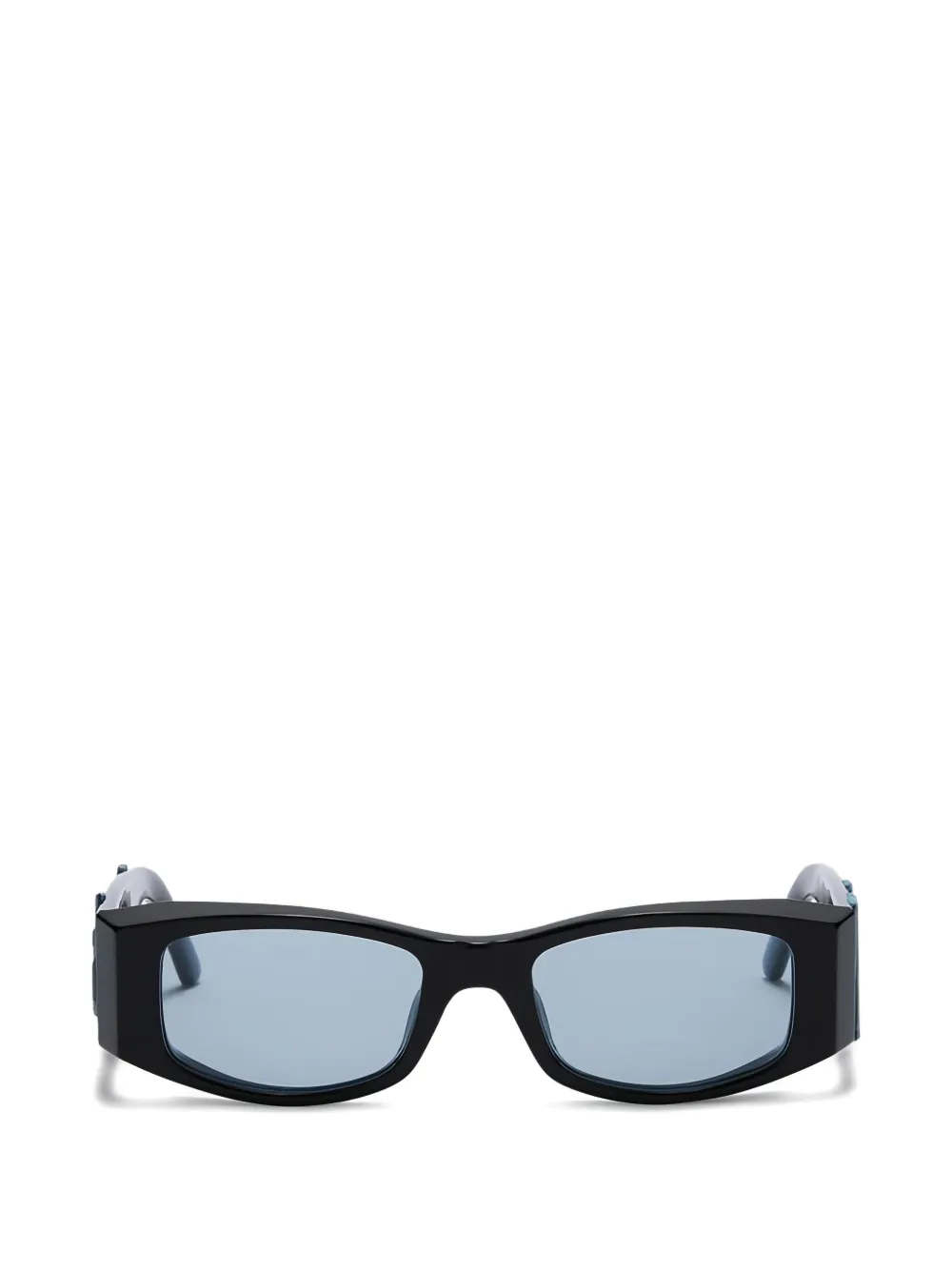 Palm Angels Angel rectangle-frame sunglasses - Nero