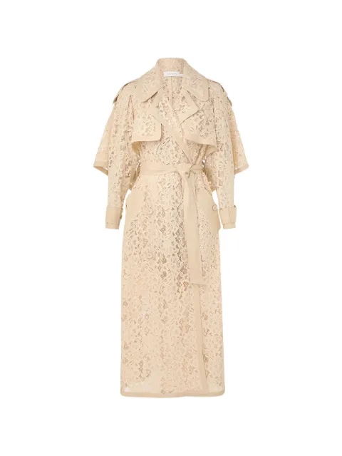 ZIMMERMANN laced belted dress
