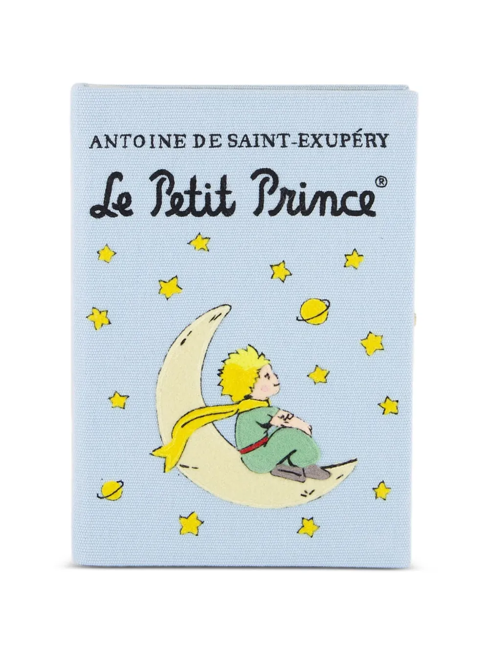 Olympia Le-tan Book Petite Prince Clutch In Blue