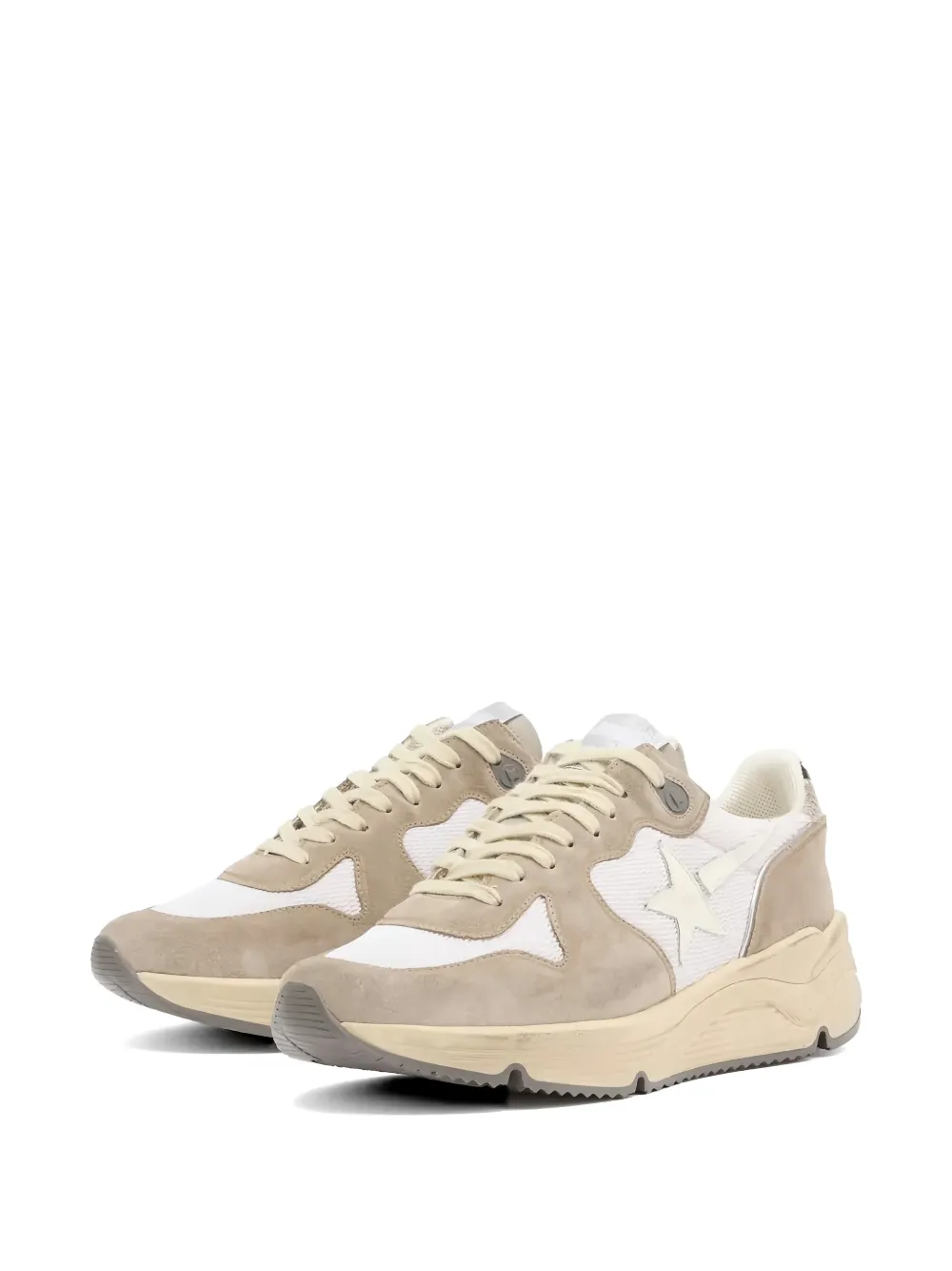 Golden Goose Sneakers met sterdetail Beige