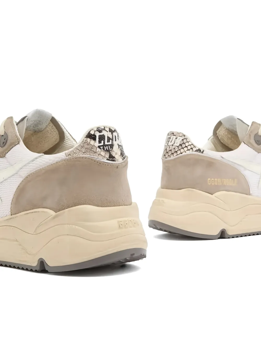 Golden Goose Sneakers met sterdetail Beige
