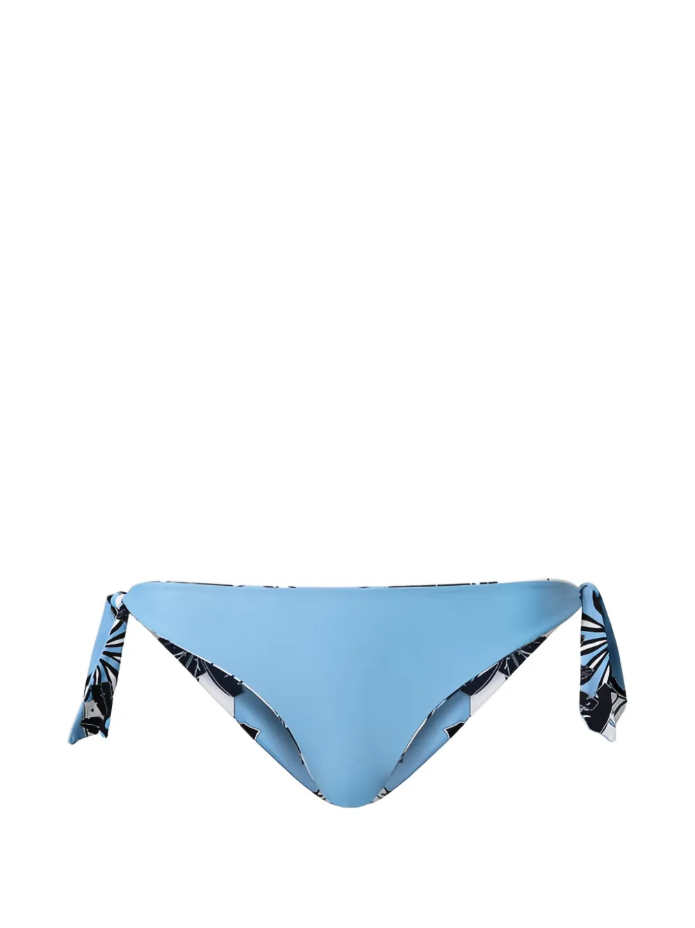 TWINSET reversible floral-print bikini bottoms - Blau