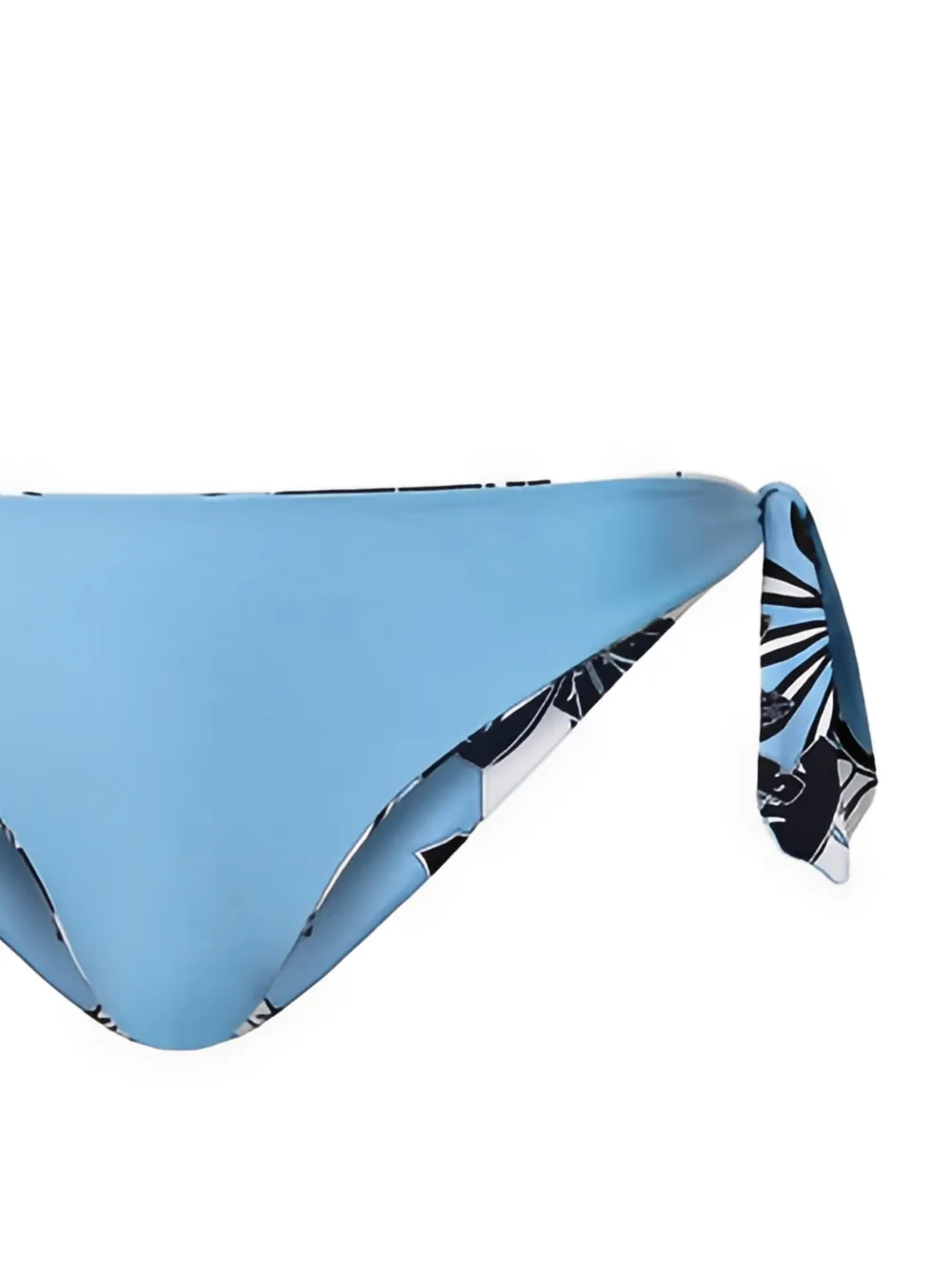 TWINSET Omkeerbare bikinislip met bloemenprint Blauw