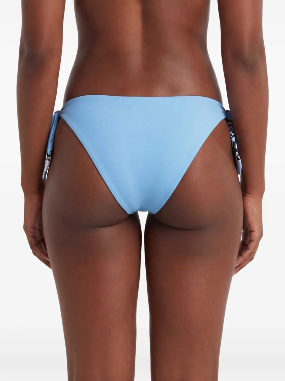 TWINSET Omkeerbare bikinislip met bloemenprint Blauw