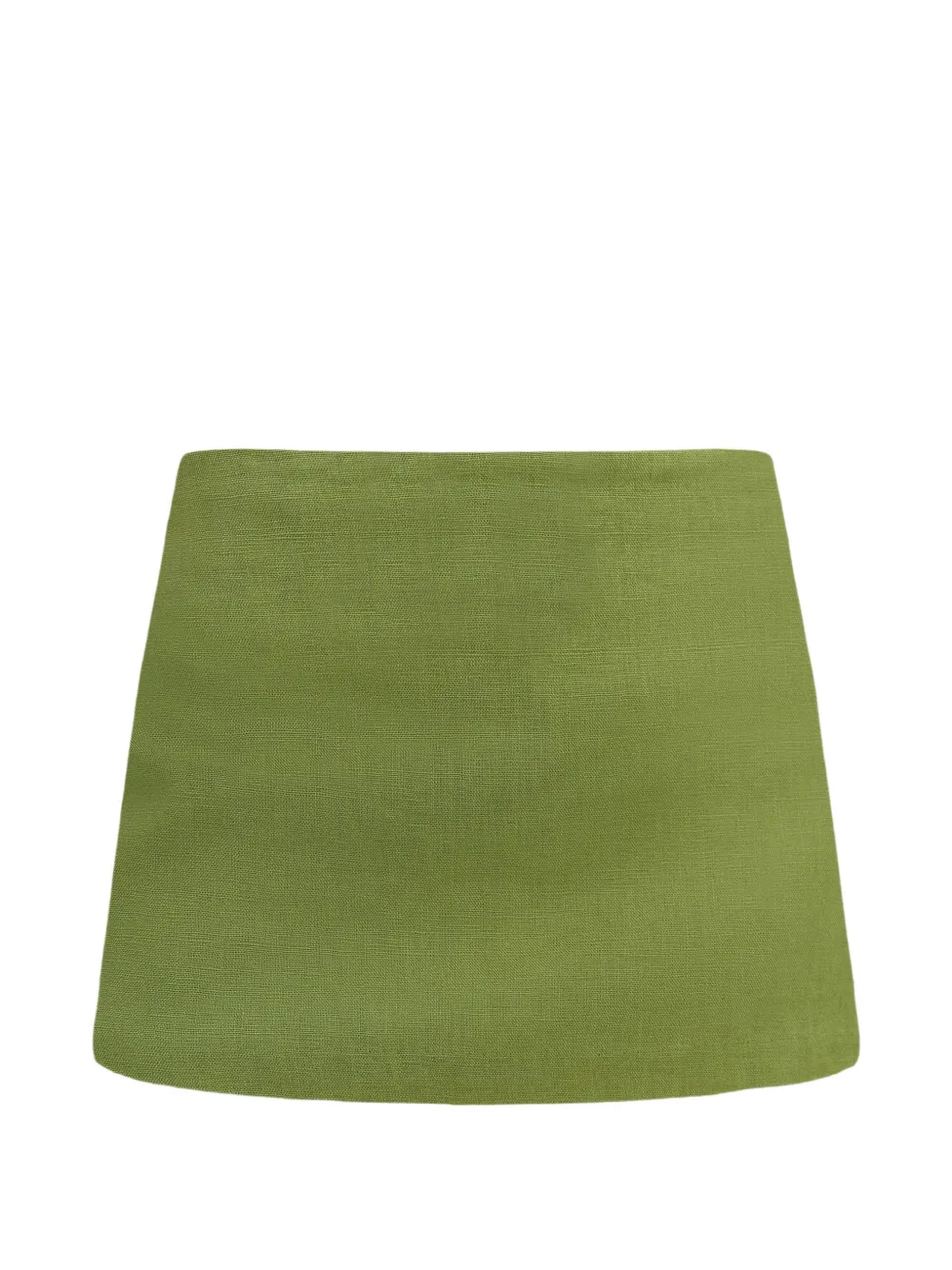 Reformation mia low-waist mini skirt - Verde