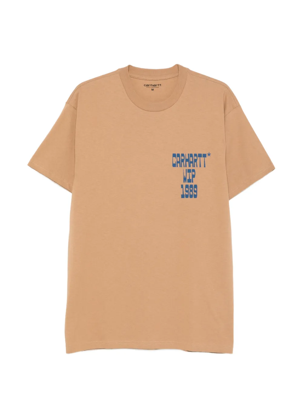 Carhartt WIP Blocks logo-print T-shirt - Braun