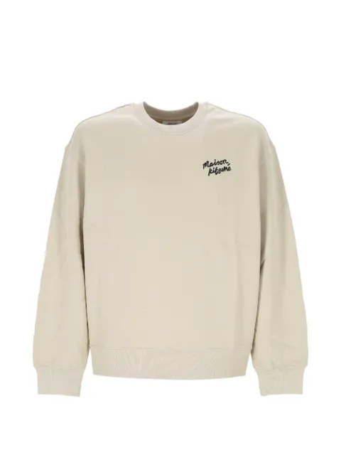 Maison Kitsuné sudadera con detalle del logo
