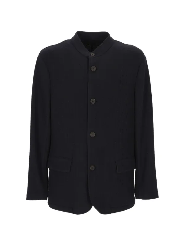 Emporio Armani シングルジャケット | ブルー | FARFETCH JP